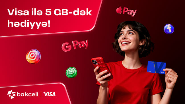 Bakcell və Visa tərəfdaşlığa başlayır