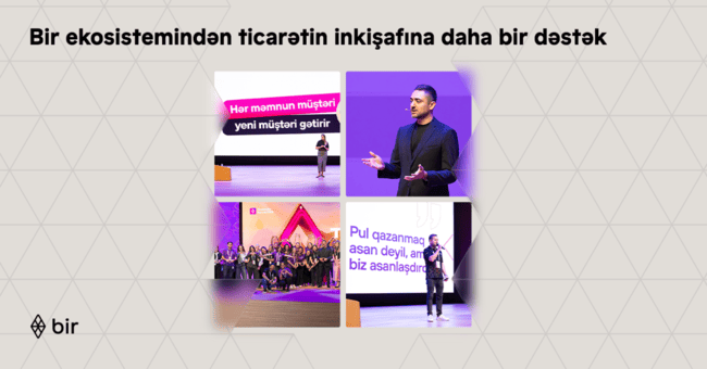 Bir ekosistemindən ticarət sənayesinin inkişafı &uuml;&ccedil;&uuml;n daha bir addım
