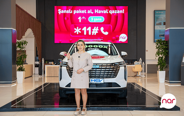 &ldquo;Nar&rdquo; daha bir abunə&ccedil;isini &ldquo;Haval H6 Ultra&rdquo; avtomobili ilə sevindirdi