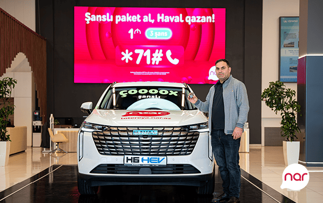 &ldquo;Nar&rdquo;dan ikinci avtomobil uduldu - həyəcan artır!