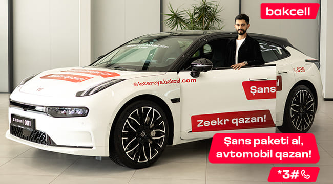 Bakcell-in lotereyasında 11-ci l&uuml;ks avtomobil uduldu!