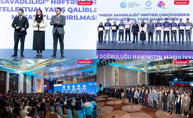 Bakcell-in innovasiya tərəfdaşlığı ilə “Media Savadlılığı” Konfransı baş tutub