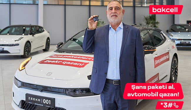 Bahadur Səmədov 12-ci avtomobilin qalibi oldu!