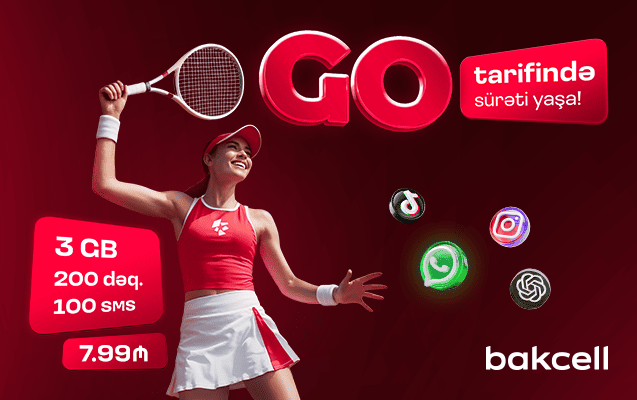 Bakcell bonuslarla zəngin yeni &ldquo;GO&rdquo; tariflərini təqdim edir