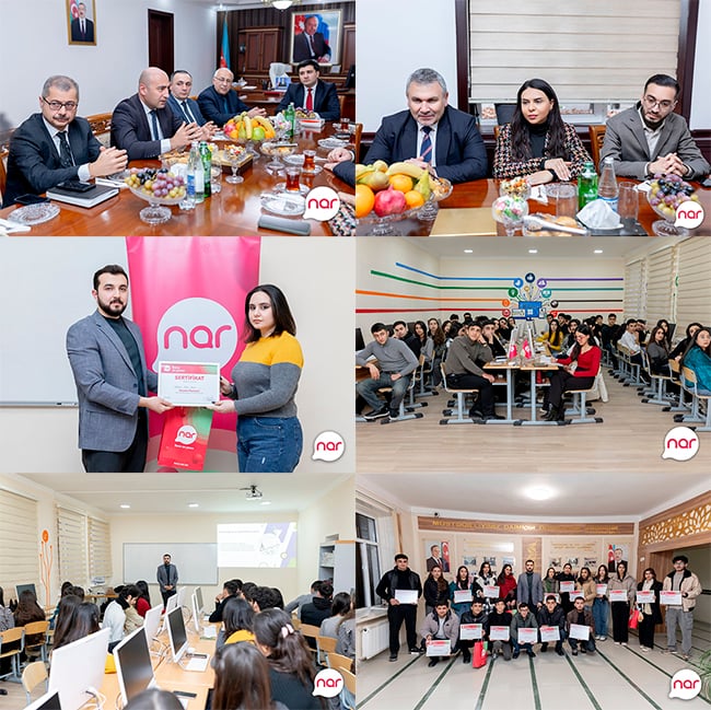 “Nar” regionlarda peşəkar kadr hazırlığına dəstək olur