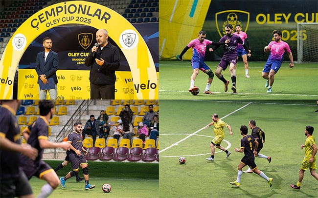 Yelo Bank əməkdaşları arasında futbol çempionatı keçirilib