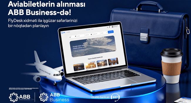 İndi aviabiletlər də ABB Business-də alınır