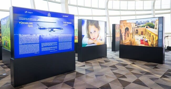 &ldquo;Y&uuml;ksələn işıq&rdquo;: REZA-nın fotosərgisi Heydər Əliyev Beynəlxalq Aeroportunda təqdim olunur