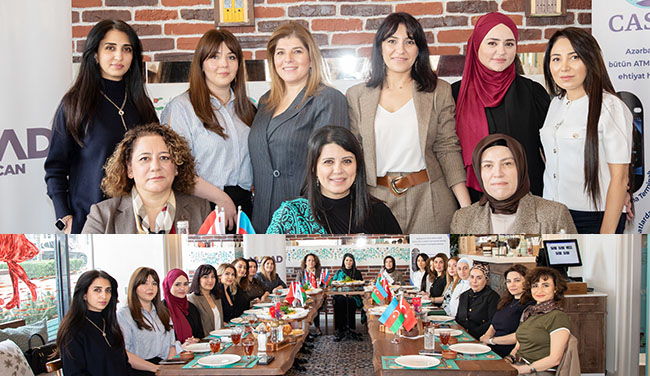 M&Uuml;SİAD Azərbaycan Qadın Sahibkarlığının Dəstəklənməsi Komissiyasının təşkilat&ccedil;ılığı ilə qadın sahibkarların g&ouml;r&uuml;ş&uuml; ke&ccedil;irilib