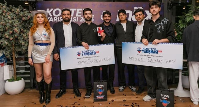 &ldquo;Bizon Max Kokteyl Yarışması 2026&rdquo; uğurla başa &ccedil;atıb
