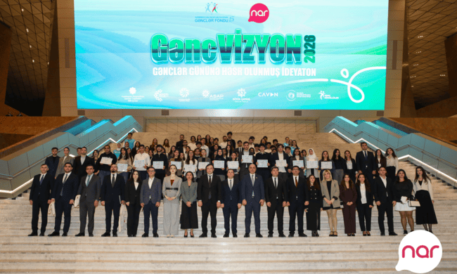 “Nar”ın tərəfdaşlığı ilə “GəncVİZYON” ideyatonu uğurla başa çatıb