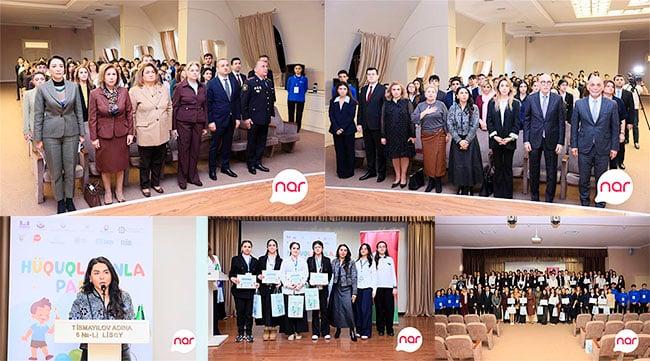“Nar” uşaq hüquqları sahəsində maarifləndirməni gücləndirir
