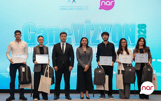 &ldquo;Nar&rdquo;ın tərəfdaşlığı ilə &ldquo;GəncVİZYON&rdquo; ideyatonu uğurla başa &ccedil;atıb