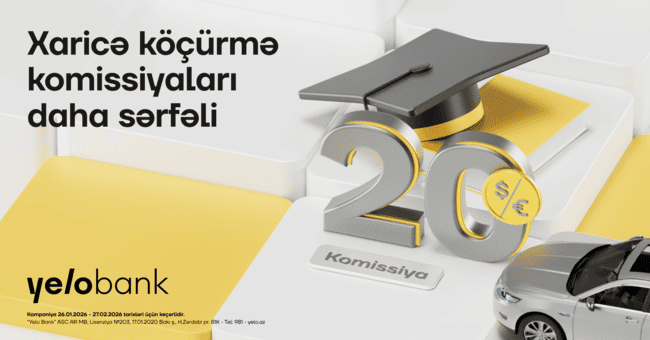 Minimal komissiya ilə xaricə k&ouml;&ccedil;&uuml;rmə f&uuml;rsətini qa&ccedil;ırma!