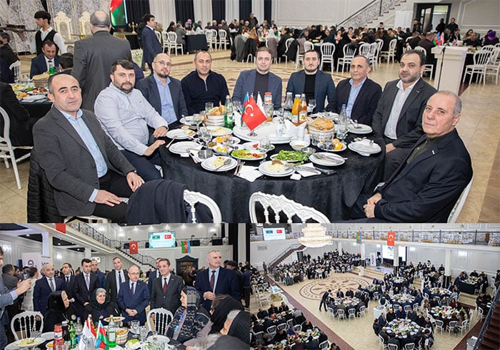 MÜSİAD Azərbaycan İsmayıllıda şəhid ailələri, qazilər və Axısqa türkləri üçün iftar süfrəsi təşkil edib