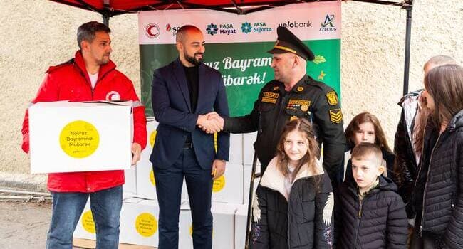 Yelo Bank-dan aztəminatlı ailələrə bayram sevinci