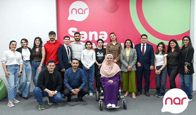 &ldquo;Nar&rdquo; Azərbaycan Şəhərsalma Kampaniyası &ccedil;ər&ccedil;ivəsində inkl&uuml;ziv təşəbb&uuml;sə qoşulub