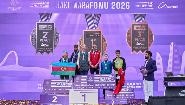 Azercell-in eksklüziv tərəfdaşlığı ilə “Bakı Marafonu 2026” uğurla baş tutdu