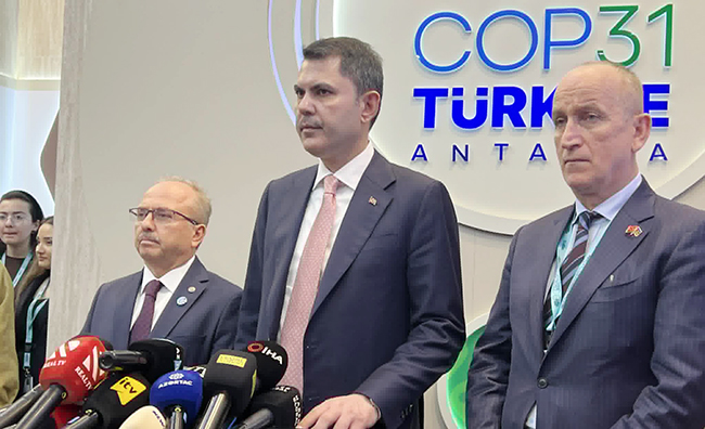 T&uuml;rkiyə COP31-də &ldquo;icraat d&ouml;vr&uuml;&rdquo;n&uuml;n başlanmasını istəyir - Murat Kurumdan Bakıda m&uuml;h&uuml;m mesajlar