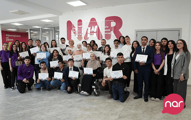 &ldquo;Nar&rdquo; WUF 13 &ccedil;ər&ccedil;ivəsində inkl&uuml;ziv təcr&uuml;bə proqramı iştirak&ccedil;ılarını təltif edib
