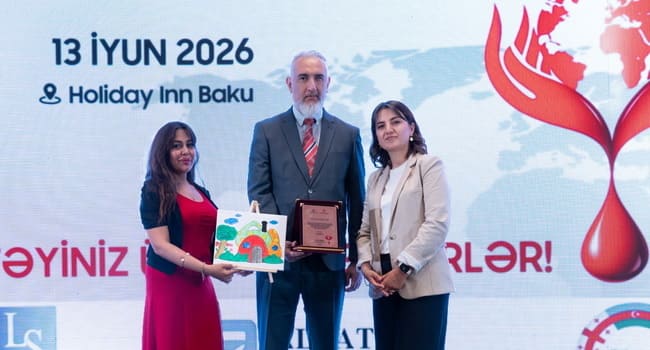 Bank Respublika qan donorluğuna dəstəyə görə təltif olundu