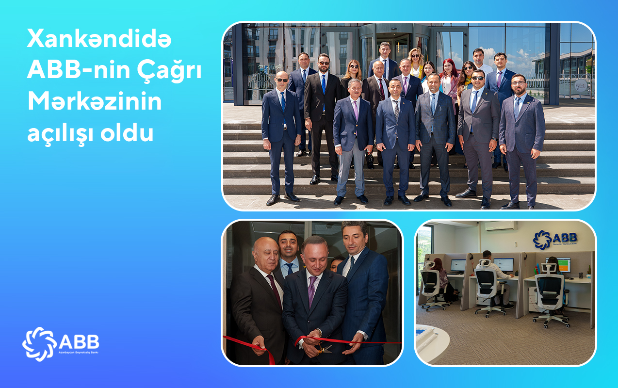 Xankəndidə ABB-nin &Ccedil;ağrı Mərkəzinin a&ccedil;ılışı oldu