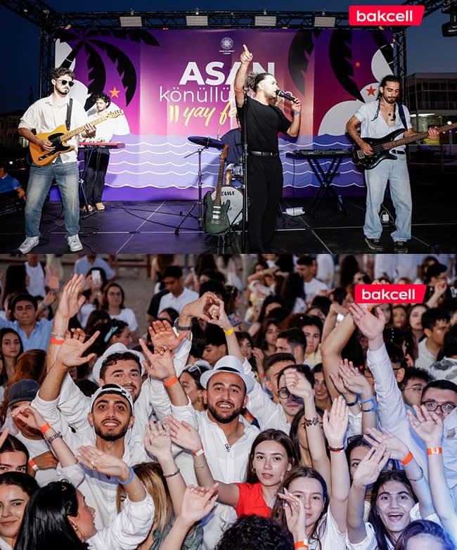 Bakcell “Asan Könüllüləri”nin 2-ci yay festivalının tərəfdaşı olub