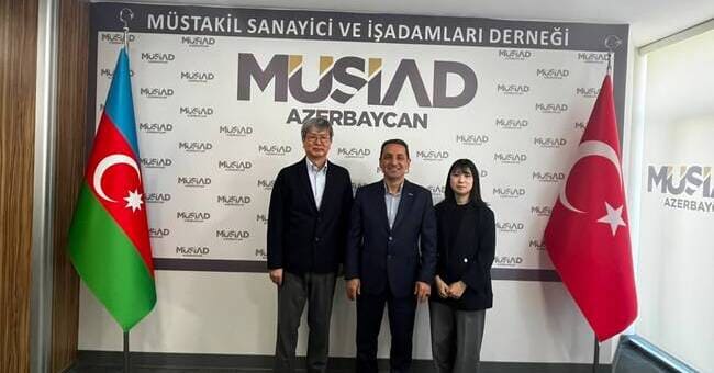 Yaponiya Biznes Assosiasiyasının (ROTOBO) nümayəndə heyəti MÜSİAD Azərbaycan dərnək mərkəzini ziyarət edib